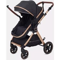 Универсальная коляска Rant Basic Roller Gold RA161 (2 в 1, black) - Изображение №21 — Chaika Market