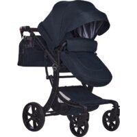 Универсальная коляска Aimile Original New (2 в 1, черный) - Изображение №4 — Chaika Market