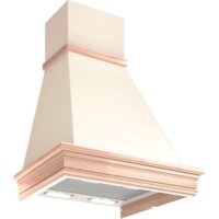 Кухонная вытяжка Elikor Вилла Валенсия 60П-650-П3Л (белый/дуб неокрашенный) (840918-1) — Chaika Market