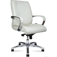 Офисное кресло Norden Sorbonne Ivory AM 1716A-2 (экокожа/слоновая кость) - Изображение №7 — Chaika Market