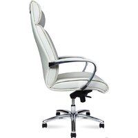 Офисное кресло Norden Sorbonne Ivory AM 1716A-2 (экокожа/слоновая кость) - Изображение №3 — Chaika Market