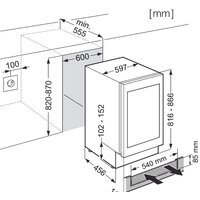 Винный шкаф Liebherr UWTgb 1682 1682-21001 - Изображение №4 — Chaika Market