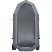 Гребная лодка Муссон R-240 (серый) - Изображение №2 — Chaika Market