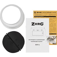 Кухонная вытяжка ZorG Bona 1260 60 M (белый) - Изображение №3 — Chaika Market