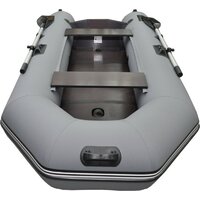 Моторно-гребная лодка Муссон 2800 СК LIGHT (серый) - Изображение №6 — Chaika Market