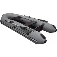 Моторно-гребная лодка Муссон 2800 СК LIGHT (серый) - Изображение №3 — Chaika Market