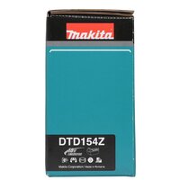 Винтоверт Makita DTD154ZA2 (без АКБ, кейс) - Изображение №8 — Chaika Market