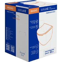 Унитаз подвесной Cersanit Brasko Smart Clean On DPL EO Slim LP 64824 - Изображение №2 — Chaika Market