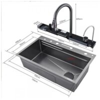 Кухонная мойка Wisent WG-37545BDF - Изображение №2 — Chaika Market