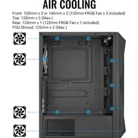 Корпус AeroCool Falcon-A-BK-v1 - Изображение №8 — Chaika Market