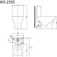 Унитаз напольный Triton Pro Astro AO-2355 - Изображение №2 — Chaika Market