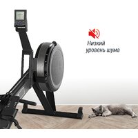 Гребной тренажер Unixfit Air Magnetic Rower-X Black - Изображение №10 — Chaika Market