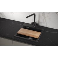 Кухонная мойка Granula ES-4701 (шварц) - Изображение №4 — Chaika Market