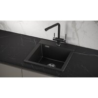 Кухонная мойка Granula ES-4701 (шварц) - Изображение №3 — Chaika Market