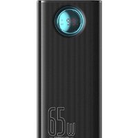 Внешний аккумулятор Baseus Amblight Digital Display Fast Charge Power Bank 65W 26800mAh (черный) — Chaika Market