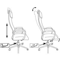 Офисное кресло Бюрократ KB-9N (синий) - Изображение №5 — Chaika Market