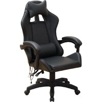 Игровое (геймерское) кресло Деловая обстановка Геймер BMG-2 LED (черный) — Chaika Market