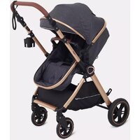 Универсальная коляска Rant Basic Roller Gold RA161 (2 в 1, grey) - Изображение №23 — Chaika Market
