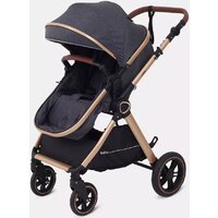 Универсальная коляска Rant Basic Roller Gold RA161 (2 в 1, grey) - Изображение №19 — Chaika Market