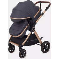 Универсальная коляска Rant Basic Roller Gold RA161 (2 в 1, grey) - Изображение №21 — Chaika Market