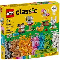 Набор деталей LEGO Classic 11034 Креативные домашние животные — Chaika Market