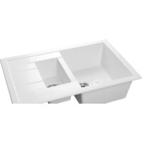 Кухонная мойка GranFest GF-Q775KL (иней) — Chaika Market