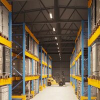 Линейный светильник Arlight SP-LAGERN-L885-150W Day4000 WH 60х110deg 052037 - Изображение №2 — Chaika Market