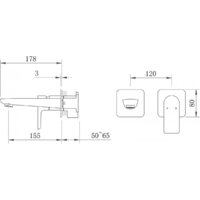 Смеситель Berges Wasserhaus Ventas S 076014 - Изображение №5 — Chaika Market