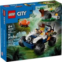 Конструктор LEGO City Jungle 60424 Квадроцикл для исследования джунглей — Chaika Market