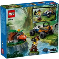 Конструктор LEGO City Jungle 60424 Квадроцикл для исследования джунглей - Изображение №2 — Chaika Market