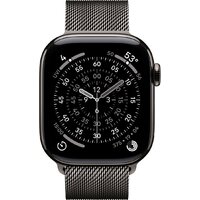Умные часы Apple Watch Series 11 LTE 46 мм (титановый корпус, сланец/сланец, миланская петля S/M) - Изображение №2 — Chaika Market
