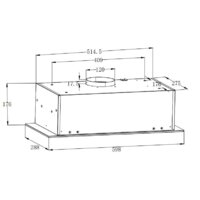 Кухонная вытяжка ZorG Platino 750 60 S (белый) - Изображение №8 — Chaika Market