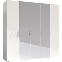 Шкаф распашной ФорестДекоГрупп Вена 5-х створчатый (белый/белый) - Изображение №2 — Chaika Market