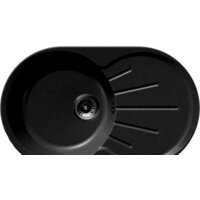 Кухонная мойка GranFest GF-R750L (черный) — Chaika Market