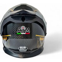 Мотошлем AIM RH365 365-012-XXXL (XXXL, Carbon Kaiqi Golden) - Изображение №3 — Chaika Market