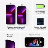 Смартфон Apple iPhone 13 Pro Max 256GB Восстановленный by Breezy, грейд B (графитовый) - Изображение №7 — Chaika Market