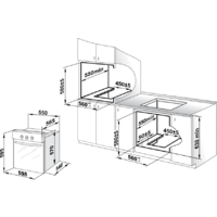 Газовый духовой шкаф GEFEST ДГЭ 601-01 - Изображение №2 — Chaika Market