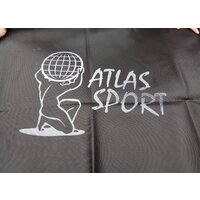 Батут Atlas Sport 312 см - 10ft (с лестницей, внутренняя сетка, синий) - Изображение №7 — Chaika Market