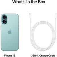 Телефон Apple iPhone 16 256GB (бирюзовый) - Изображение №7 — Chaika Market