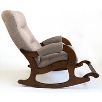 Кресло-качалка Glider Аоста (светло-коричневый/орех антик) - Изображение №10 — Chaika Market