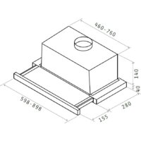 Кухонная вытяжка Elica Elite 14 LUX GRIX/A/60 - Изображение №4 — Chaika Market