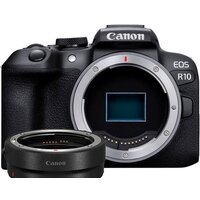 Беззеркальный фотоаппарат Canon EOS R10 Body + адаптер крепления EF-EOS R — Chaika Market