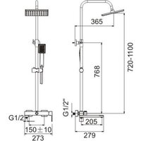 Душевая система  Belz B24613 - Изображение №5 — Chaika Market