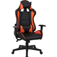 Игровое (геймерское) кресло Brabix GT Racer GM-100 (черный/оранжевый) - Изображение №1 — Chaika Market