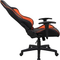 Игровое (геймерское) кресло Brabix GT Racer GM-100 (черный/оранжевый) - Изображение №6 — Chaika Market