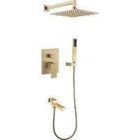 Душевая система  Grocenberg GB5089MG-1 (золото матовый) - Изображение №7 — Chaika Market