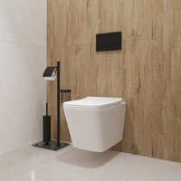 Унитаз подвесной Lauter Square 214903 + GROHE Rapid SL 39504000 (округлая, хром) - Изображение №11 — Chaika Market