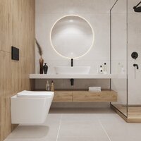 Унитаз подвесной Lauter Square 214903 + GROHE Rapid SL 39504000 (округлая, хром) - Изображение №10 — Chaika Market