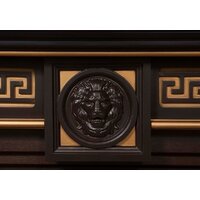 Портал Firelight Vittoriano 30 (темный дуб с золотой патиной) - Изображение №5 — Chaika Market