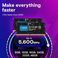 Оперативная память Crucial 8ГБ DDR5 SODIMM 5600 МГц CT8G56C46S5 - Изображение №3 — Chaika Market